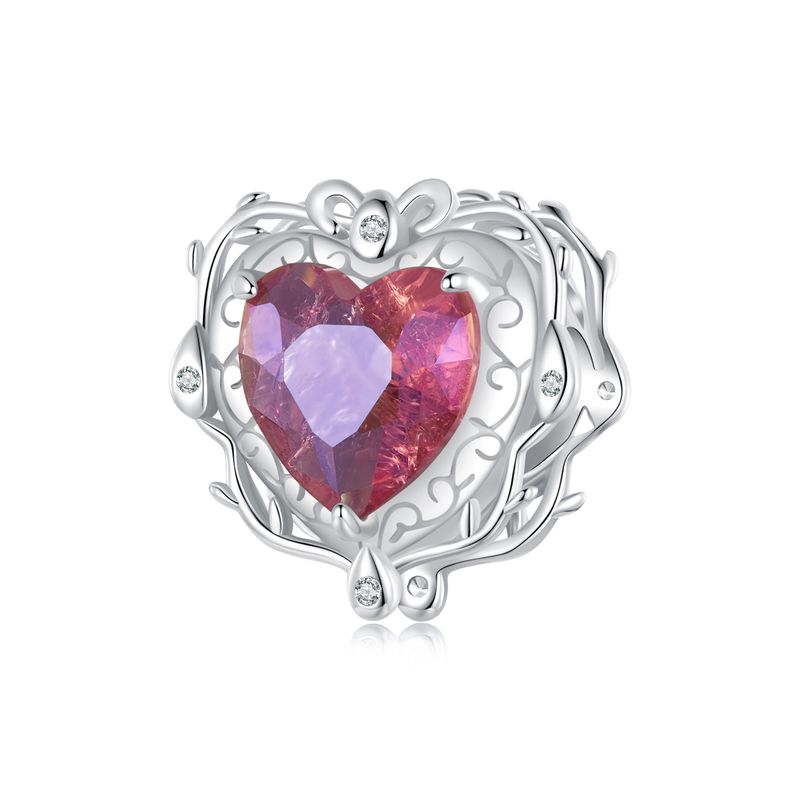 Magic Heart Charm Sterling Silver Charm_voghion.com