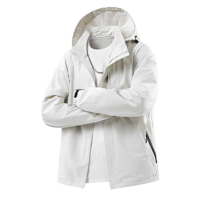 Unisex 3-in-1 Waterproof Hiking Jacket – Detachable Fleece Liner, Windproof & UV Protection, For Couples (Black/Navy/Grey/Beige, M-6XL)_voghion.com