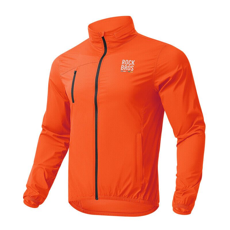 Chaqueta de ciclismo ROCKBROS Road-to-Sky para hombre, ligera, resistente al viento, tallas M-4XL_voghion.com