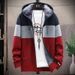 Men's Clothing Spring Autumn Winter New Large Size Loose Sweater Striped Hooded Knitwear Casual Young and Middle-aged Fleece-lined Jacket Thick_voghion.com