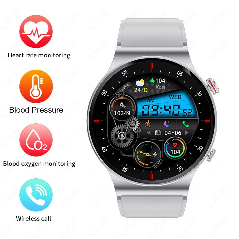 syct Smart Watch For Men Sports Running Multifunctional Health Monitoring Blood Pressure Heart Rate Bluetooth Call Adult_voghion.com