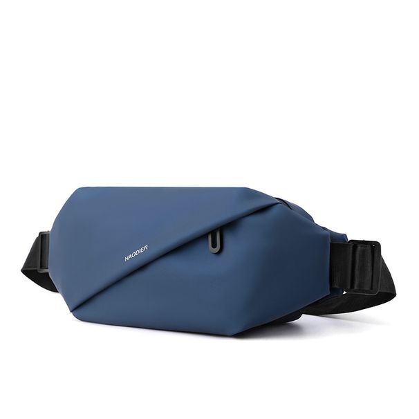 Cross-border New Men's Fanny Pack Outdoor Running Mobile Phone Bag Multi-functional Large-capacity Breast Bag Casual Shoulder Messenger Bag_voghion.com