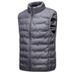 Winter new graphene heating down men and women, casual outdoor stand up collar warm vest for couples_voghion.com