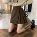 Autumn and woolen irregular niche pleated short pear shaped figure large size chubby mm winter matching sweater half_voghion.com