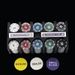 Texas Hold'em 21 Chip Set (200 Chips) With Tablecloth And Dealer Code In A Tin Box (drop Shipping Available)_voghion.com
