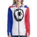 Women's  World Cup Football Casual Thin Women's Zipper Hooded Sweatshirt Match Fans Cheer Long Sleeve Women_voghion.com