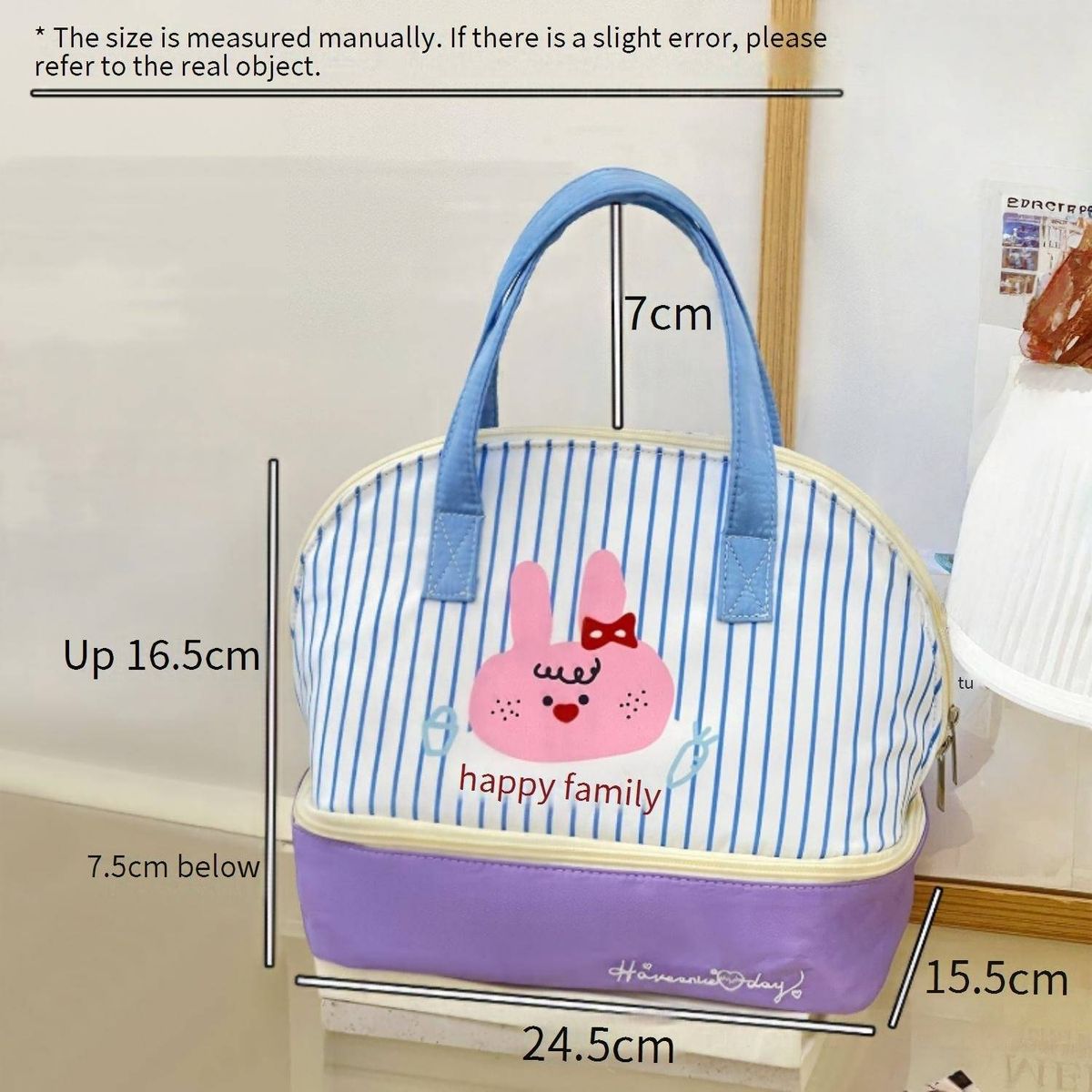 Borsa termica per il pranzo da ufficio - Contenitore termico per alimenti in alluminio spesso con manici eleganti_voghion.com