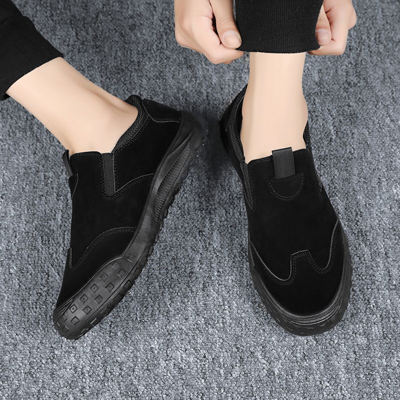 Chaussures de sécurité respirantes et décontractées pour la protection du travail. Durables et adaptées au travail. Chaussures pour hommes légères et confortables. Tendance._voghion.com