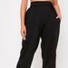 Pantalon de jogging streetwear pour femme - Pantalon de survêtement décontracté confortable et élégant à ourlet élastique, idéal pour le sport et le quotidien (Noir, Gris clair, Blanc)_voghion.com