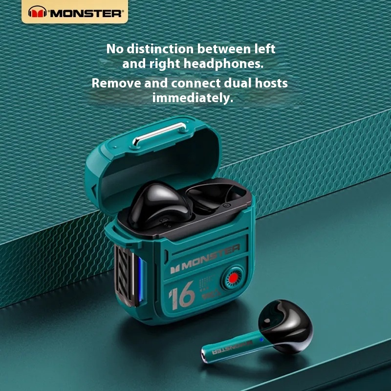 Magic SXKT16 True Wireless Stereo (TWS) Bluetooth Earbuds - Hi-Fi Sound With ANC Noise Cancellation, Gaming Mode & Sports Design_voghion.com