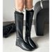 2025 Fall And Winter New Flat Women's Over The Knee Horse Riding Round Head High Boots Fashion Versatile Lightweight Personalized_voghion.com