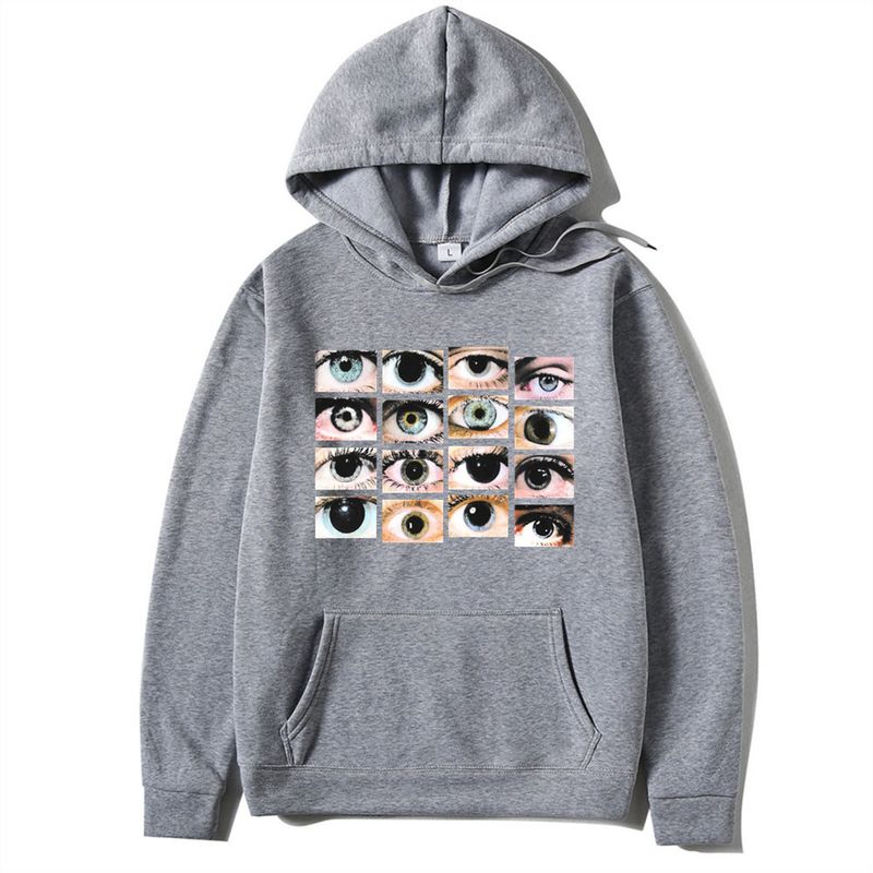 New autumn and winter plush loose fitting long sleeved hoodie solid color sweater for women_voghion.com