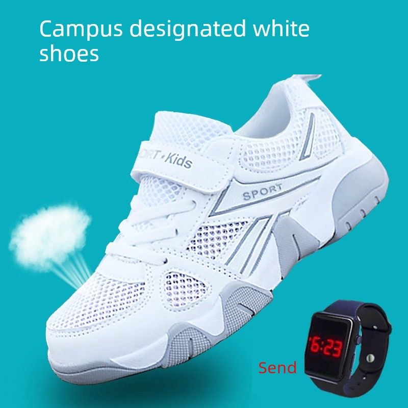 Red Star Autumn And Winter Waterproof Running Boy Leisure Children's Shoes_voghion.com