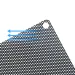 5PCS Schwarz Weiß Squre Schwarz PVC PC Fan Staub Filter Staubdicht Fall Computer Mesh Staub Abdeckungen 80x80mm 90x90mm 120x120mm 140x140mm_voghion.com