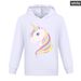 Felpe con cappuccio e felpe con cappuccio per bambini e bambine con unicorno 2557_voghion.com