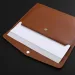 Designer Leather File Folder Large Capacity Document Bag Business Briefcase Magnetic Button Waterproof Laptop Cases_voghion.com