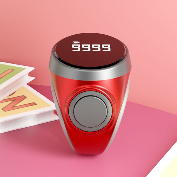 Neu S9 Leucht Hand Drücken Ring Lade Smart Elektronische Digital Display Manuelle Zähler_voghion.com