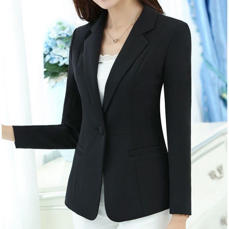 Camicia da lavoro casual a maniche lunghe da donna Camicia da lavoro slim da lavoro Abito piccolo OL_voghion.com