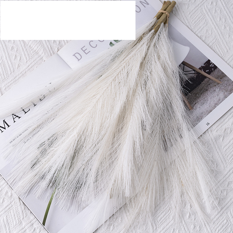 Artificial flower removable four-section 110cm pampas grass assembled reed grass  artificial flower MW61215_voghion.com