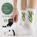 Women's Socks Medium Length Durable Pure Cotton Deodorant Sweat Absorbing Mesh Summer Thin Youth Sports Socks_voghion.com