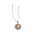 Round Zircon Artificial Pearl Pendant Necklace For Female Niche, Simple, Luxurious, Collarbone Chain, Fashionable And_voghion.com