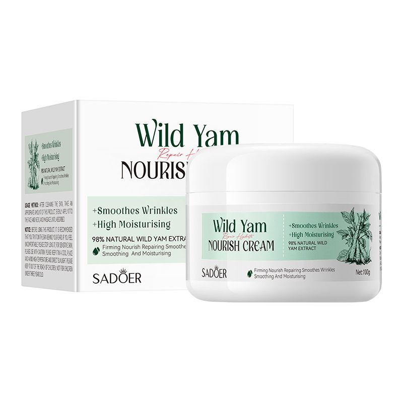 Crema viso idratante e nutriente SADOER Yam Repair in inglese completo_voghion.com