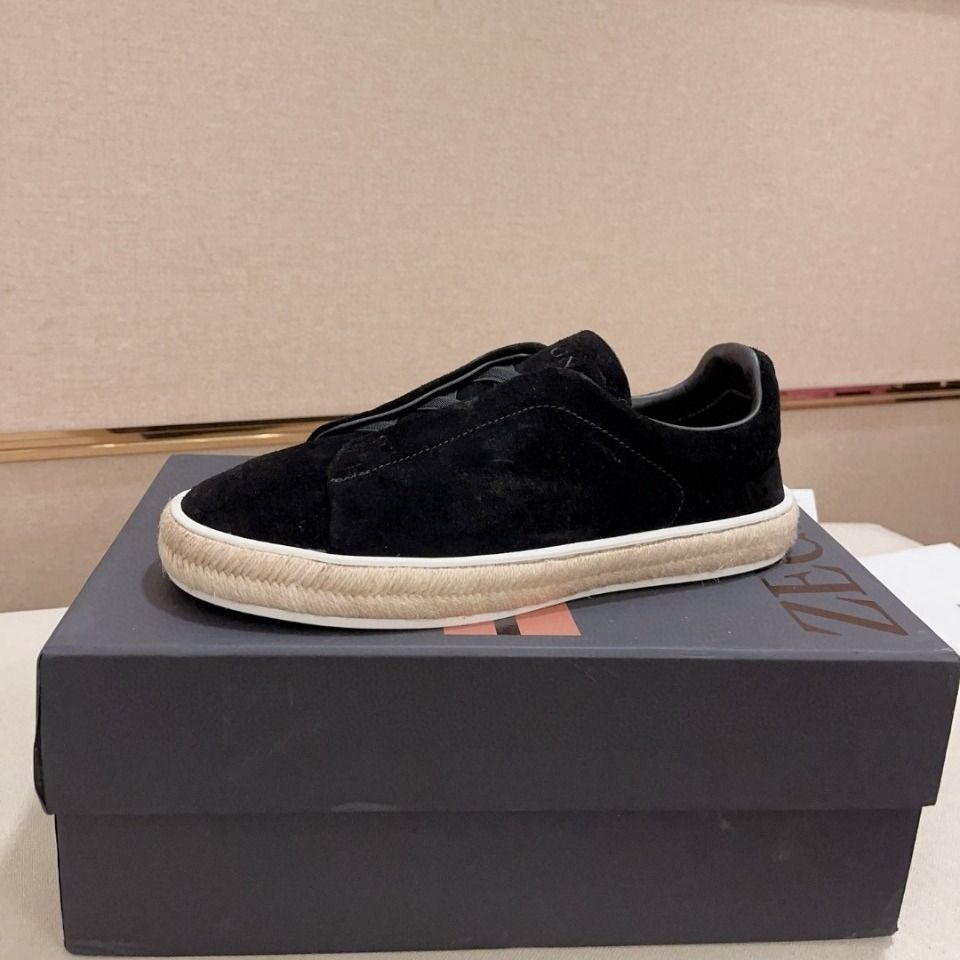 Z Home Four Seasons Echtes Leder Casual Fisherman's Set Fuß Flache Internet Rote Schuhe Guangzhou Schuhfabrik_voghion.com