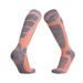 Calcetines de invierno para mujer, de Two Wolves, para deportes de esquí, gruesos, para senderismo, con parte inferior de toalla, largos y absorbentes del sudor._voghion.com