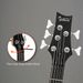 Glarry GIB Electric 5 String Bass Guitar Full Size Bag Strap Pick Connector Wrench Tool Transparent Yellow_voghion.com