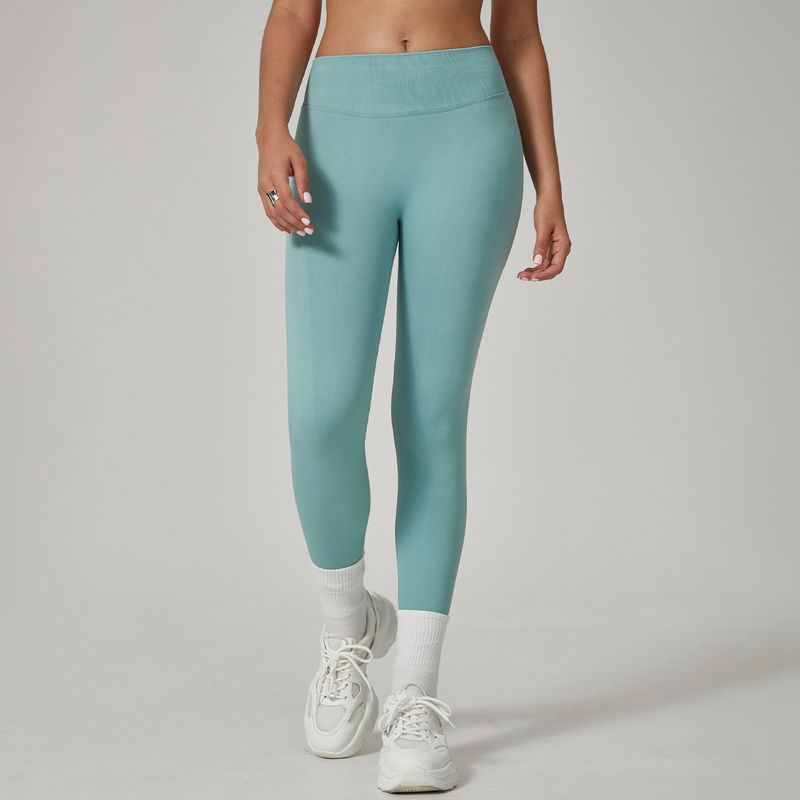 Women's Clothing Sports Style High Waist Yoga Pants No Embarrassing Line Hip Lift Peach Hip Fitness Pants Sports Yoga Pants_voghion.com