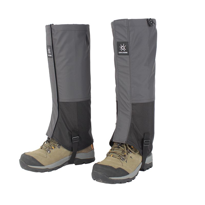 Schneeabdeckung für Männer und Frauen, Outdoor-Schneeschuhabdeckung, wasserspritzend, atmungsaktiv, sanddicht, Leggings-Abdeckung, Wüstenfußabdeckung_voghion.com
