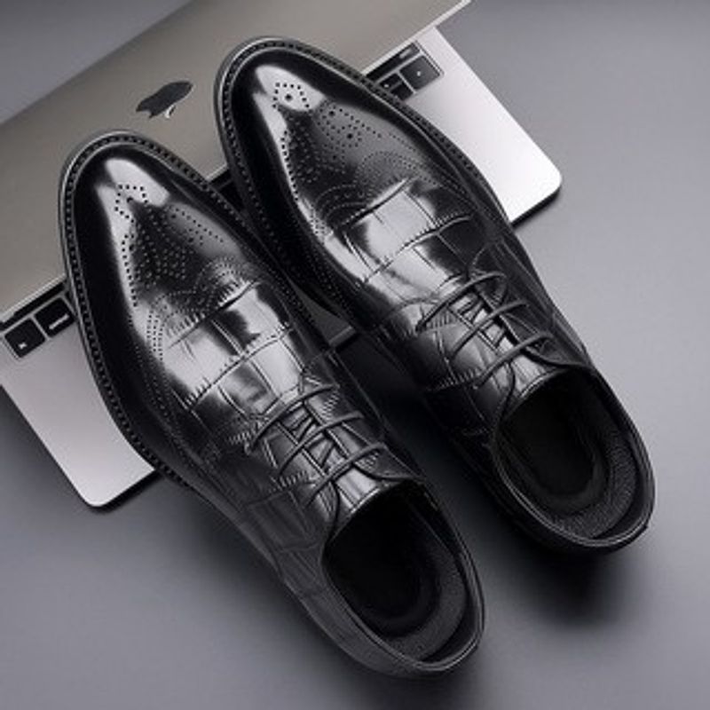 Herren schuhe neue formale business erste schicht rindsleder herren leder schuhe_voghion.com