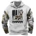 Printed Hoodie Men's 3D Hooded Sweatshirt With Drawstring And Pocket_voghion.com