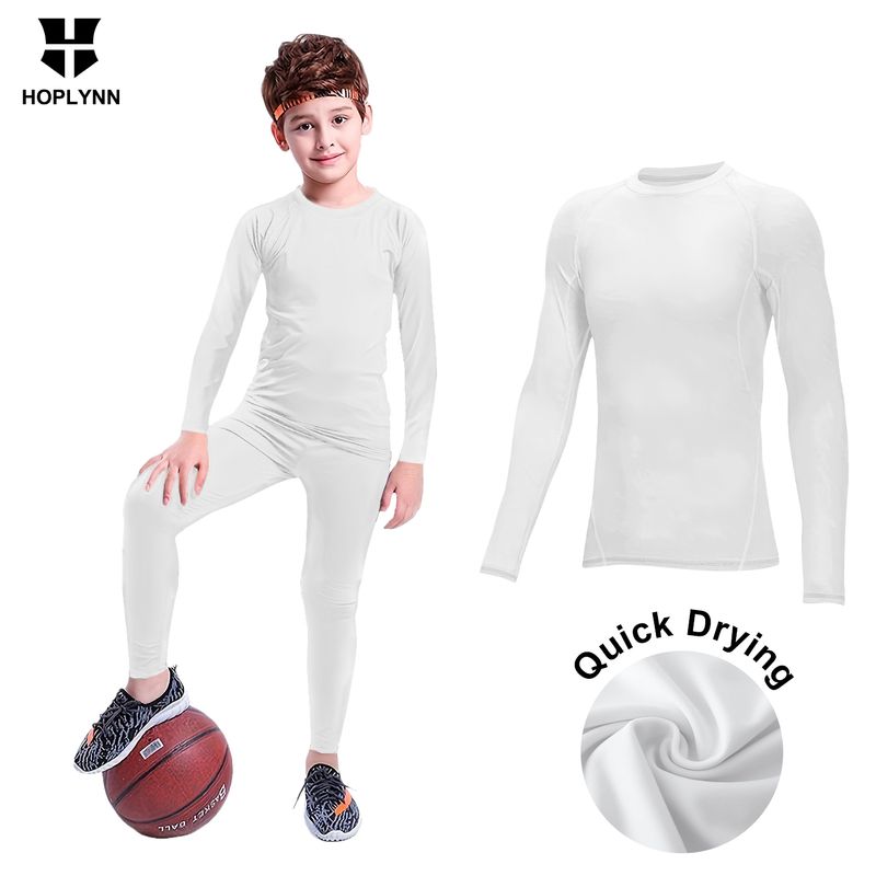 2025 HOPLYNN 1PACK Schnelltrocknendes Kinder-T-Shirt Für Frühling, Sommer, Herbst Und Winter, Sport-Langarmoberteile_voghion.com