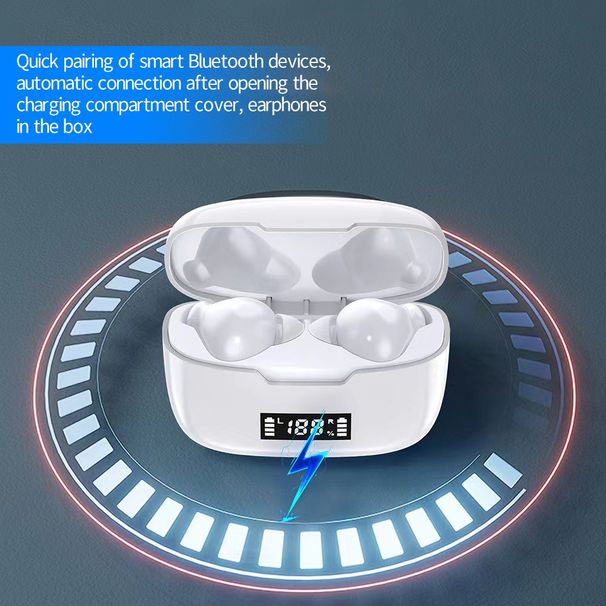 Écouteurs sans fil Bluetooth 5.0 TWS intra-auriculaires pour iPhone et Android_voghion.com