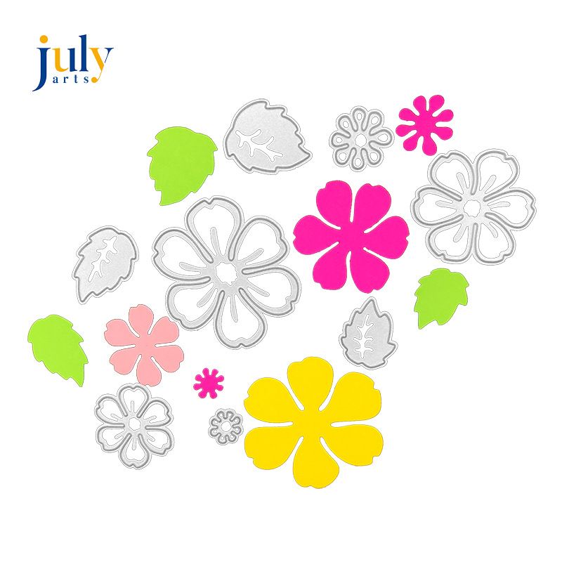 scrapbooking DIY kesme kalıbı karbon çelik kalıp kalıp kabartma kalıbı kalıp şablonu çiçek yaprak_voghion.com
