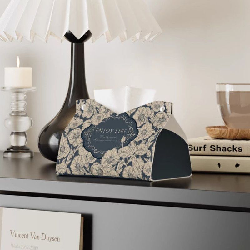 Modern Light Cream Style High Luxury Fashion For Home Living Room Dining Bedside Table Fabric Creative Tissue Box_voghion.com