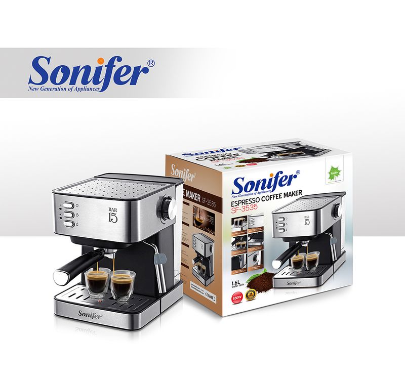coffee machine household small espresso coffee machine coffee maker SF 3535_voghion.com
