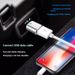 Music Festival  Aluminum alloy USB to Type-C breathing light, mobile phone adapter with ambient light_voghion.com