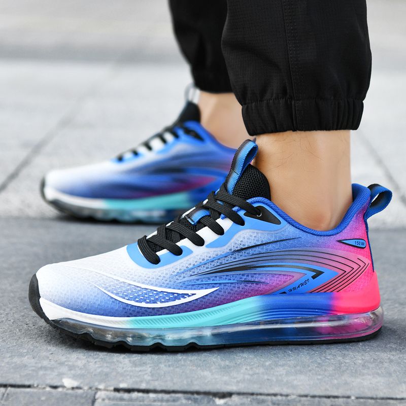 Scarpe da corsa da uomo, cuscino d'aria a tutta lunghezza, taglie grandi disponibili 39-48_voghion.com