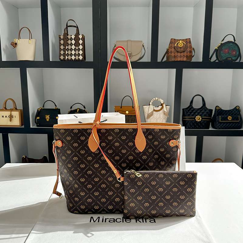 Borsa versatile e lussuosa, classico vassoio per fiori, speciale borsa per la spesa per la mamma, semplice e alla moda, grande capacità per_voghion.com