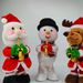 Christmas Interactive Dancing Plush Toy With Lights Music & Voice Recording – Santa Snowman Reindeer & Tree Designs (40cm)_voghion.com