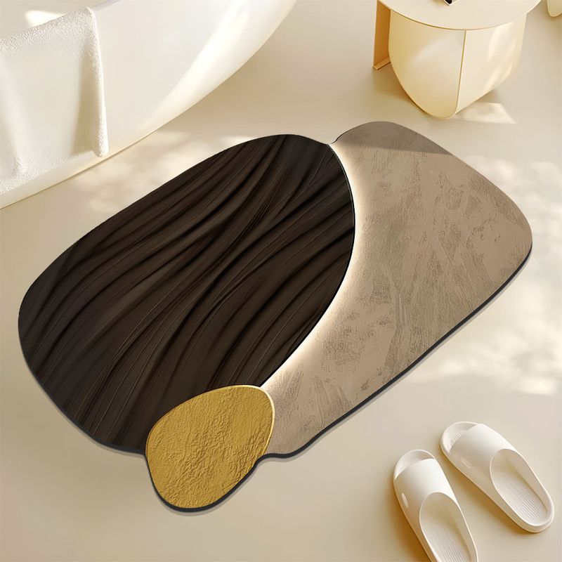 Bathroom Diatomaceous Earth Non-Slip Household Foot Toilet Entrance Washroom Absorbent Mat_voghion.com