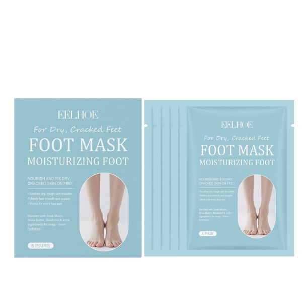 Maschera esfoliante idratante EELHOE, detergente delicato, cura della pianta del piede, migliora la pelle nutriente dei piedi_voghion.com