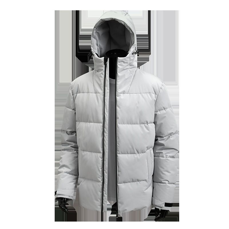 Herrenbekleidung Neue Winter Herren Neue Baumwollkleidung Modische warme Kapuzenjacke_voghion.com