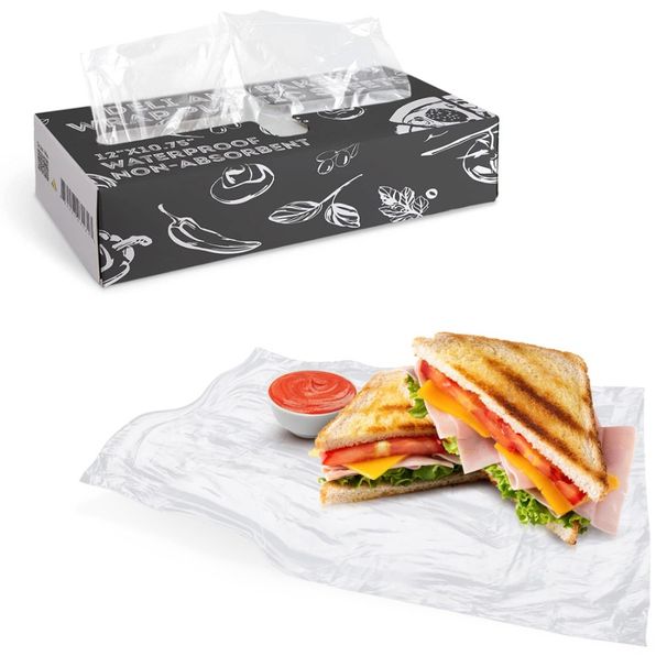 Pack Plastic Plastic Deli Inches. L Wrap Wrap Sheets 12 10.75 PopUp Sheets. Bakery Plastic And Clear Deli Sheets. PreCut X 1000_voghion.com