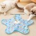Toys Interactive Cat With Mouse Peek-a-boo Squeaky Motion Activated Moving Hidden Feathers Teaser Toy For Kittens By PawParty Store_voghion.com