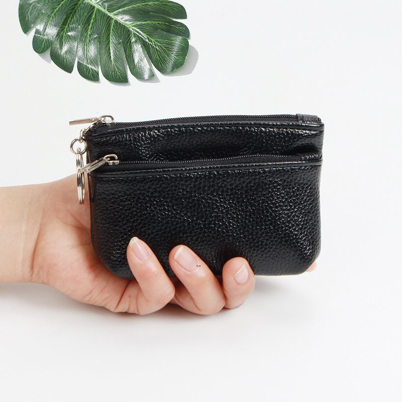 New Women's Purse Clutch Compact Mini Short Wallet Coin Small Card Holder Key Bag_voghion.com