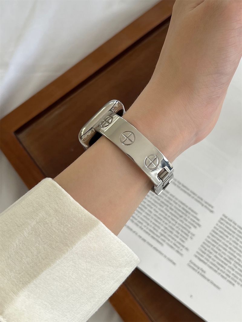 Watch Band For iwatch 42/44/45/49mm 38/40/41mm Metal Fashion Watch Strap for Watch Series Ultra2 Se 9/8/7/6/5/4/3/2/1_voghion.com