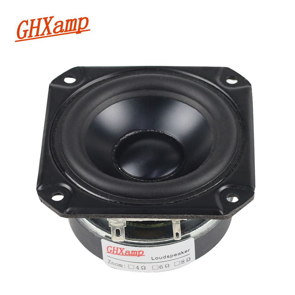 GHXAMP 3-tolline täisriba bass-keskkõlar 4OHM veekindel keskkõlar Peerless kõlarile DIY 15W-40W 1 tk_voghion.com